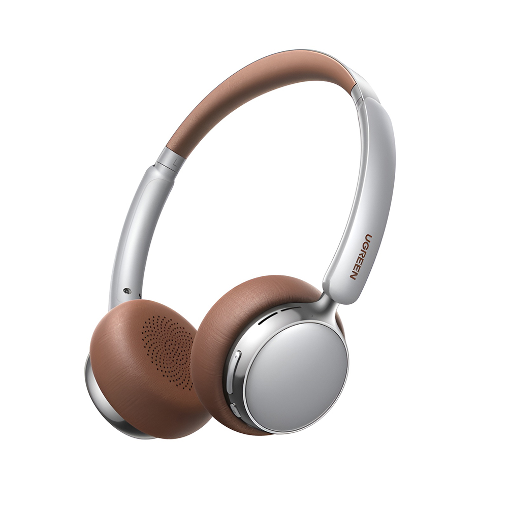 UGREEN Casti Wireless Over-Ear UGREEN HiTune Studio Plus HP207, Bluetooth 6.0, TWS, ANC, Brown - IT-Fashion.ro