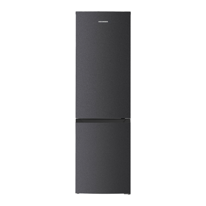 HEINNER Combina frigorifică HEINNER HCNF-HM253INVDGD, 253L, No Frost, Inverter, Clasa D, Black - IT-Fashion.ro