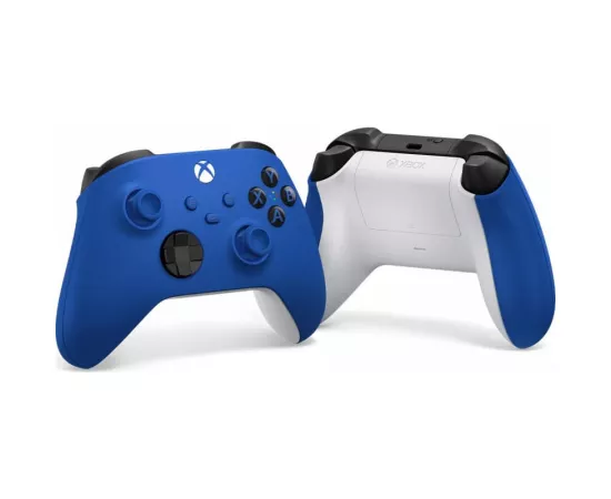 Controller Wireless MICROSOFT Xbox Series S/X Shock Blue (QAU-00009) - Imagine 3