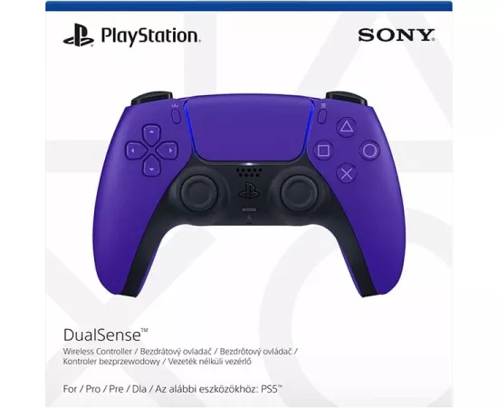 Controller Wireless SONY DualSense pentru PlayStation 5, Galactic Purple - Imagine 5