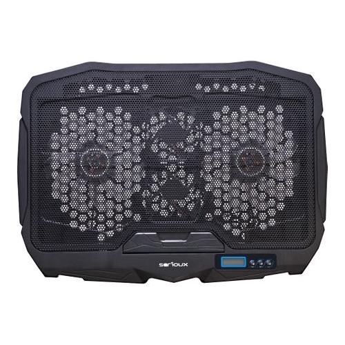 SERIOUX Cooler Pad SERIOUX NCP025, Black - IT-Fashion.ro