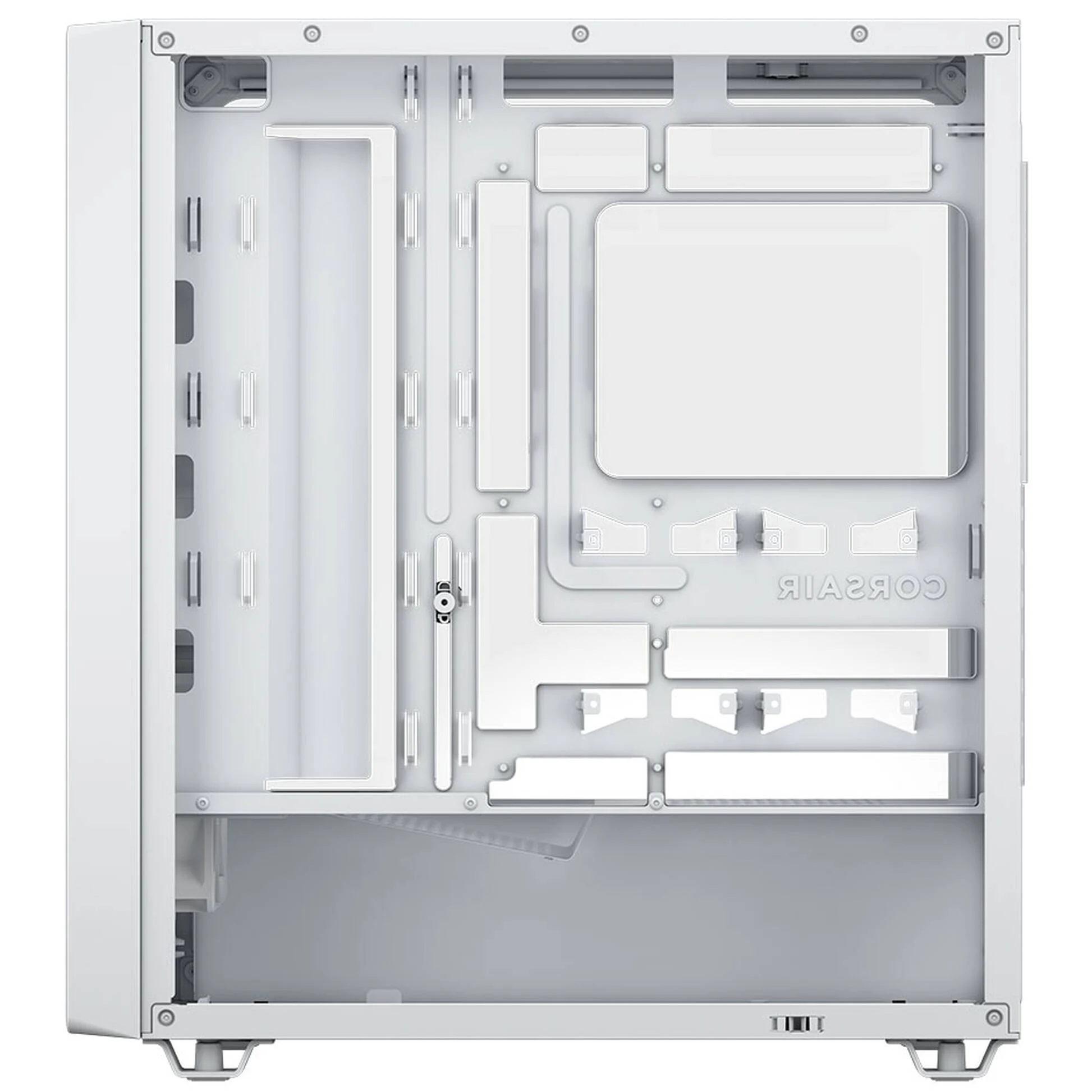 Carcasă CORSAIR 3200D RS, RGB Airflow, Mid-Tower, ATX, White - Imagine 6