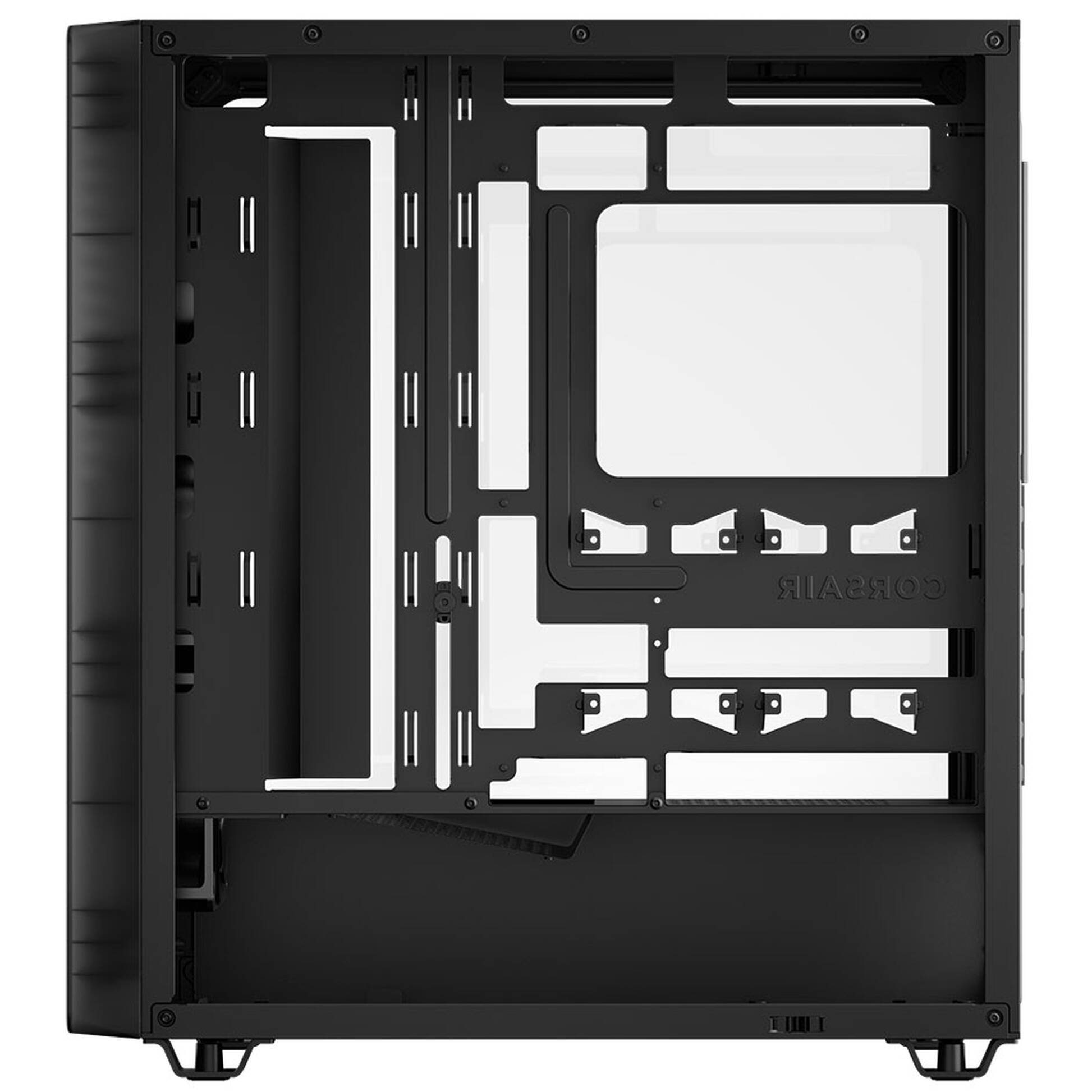 Carcasă CORSAIR 3200D RS, RGB Airflow, Mid-Tower, ATX, Smoke - Imagine 6