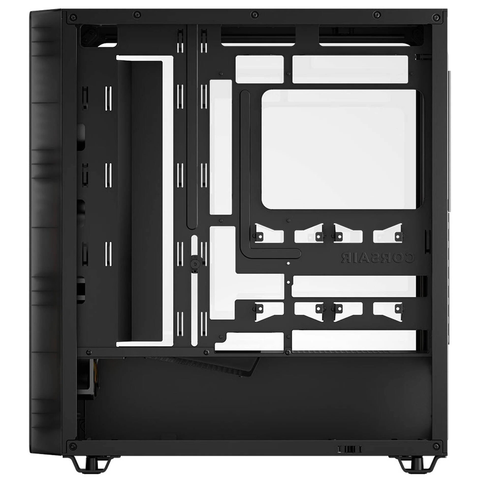 Carcasă PC CORSAIR 3200D RS ARGB, Mid Tower, ATX, Tempered Glass, Smoke - Imagine 7
