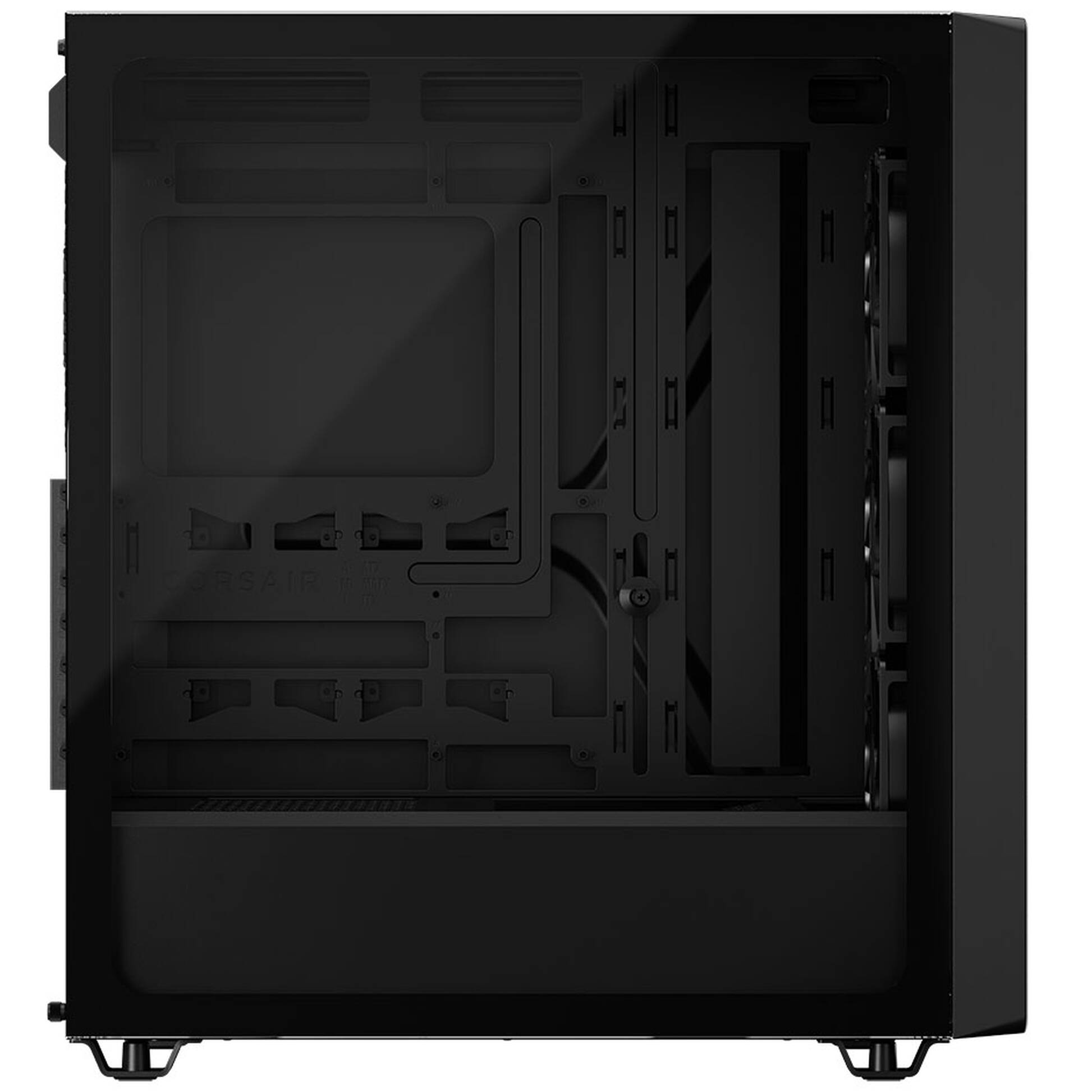 Carcasă CORSAIR 3200D RS, RGB Airflow, Mid-Tower, ATX, Black - Imagine 4