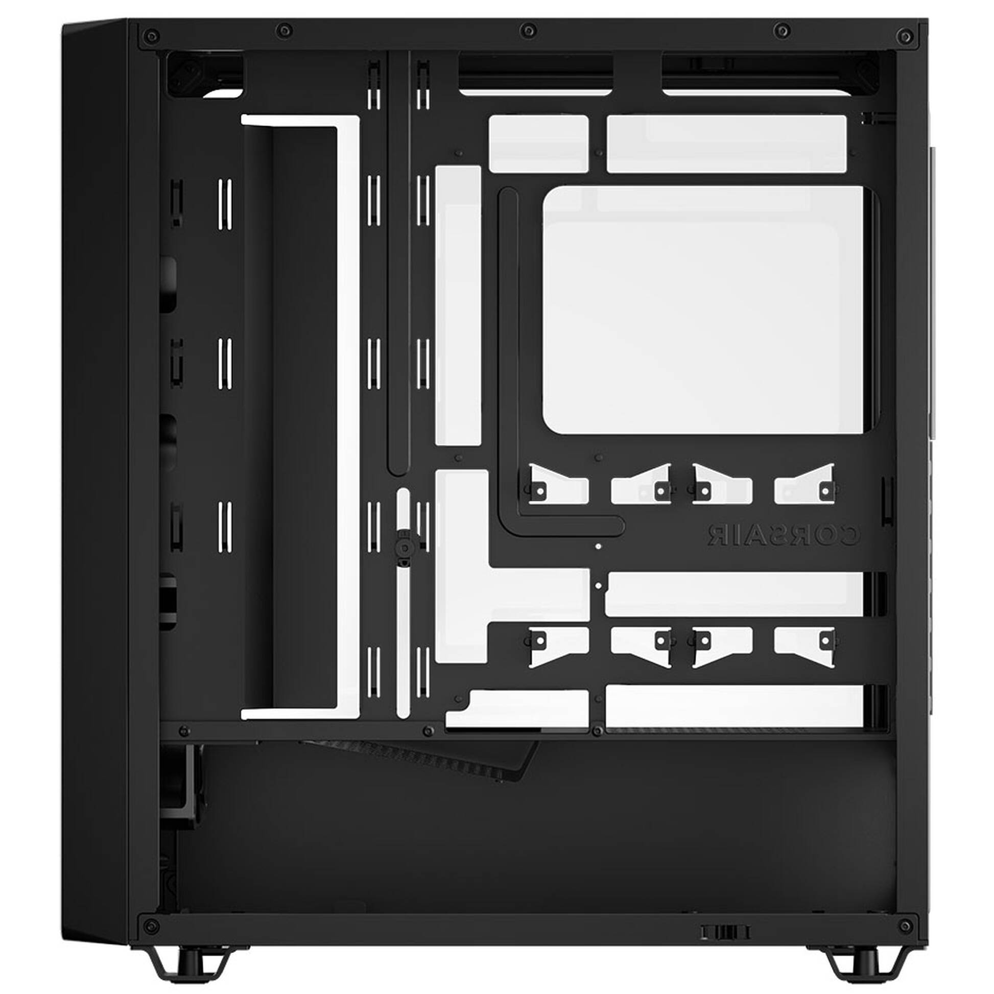 Carcasă CORSAIR 3200D RS, RGB Airflow, Mid-Tower, ATX, Black - Imagine 6