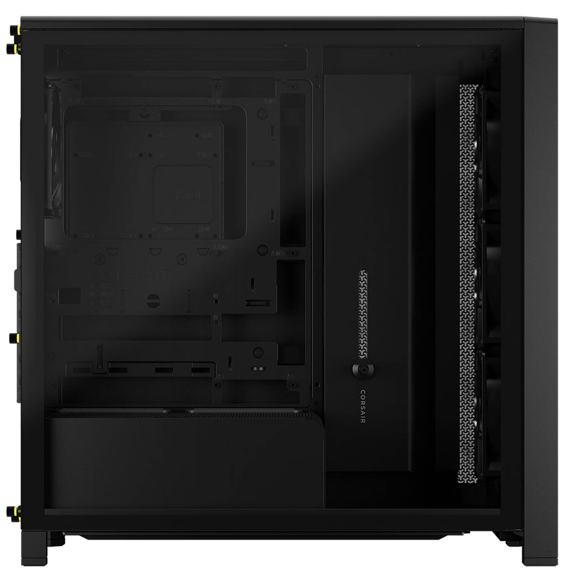 CORSAIR Carcasă CORSAIR FRAME 4000D RS Wood, Mid-Tower, E-ATX, Black - IT-Fashion.ro
