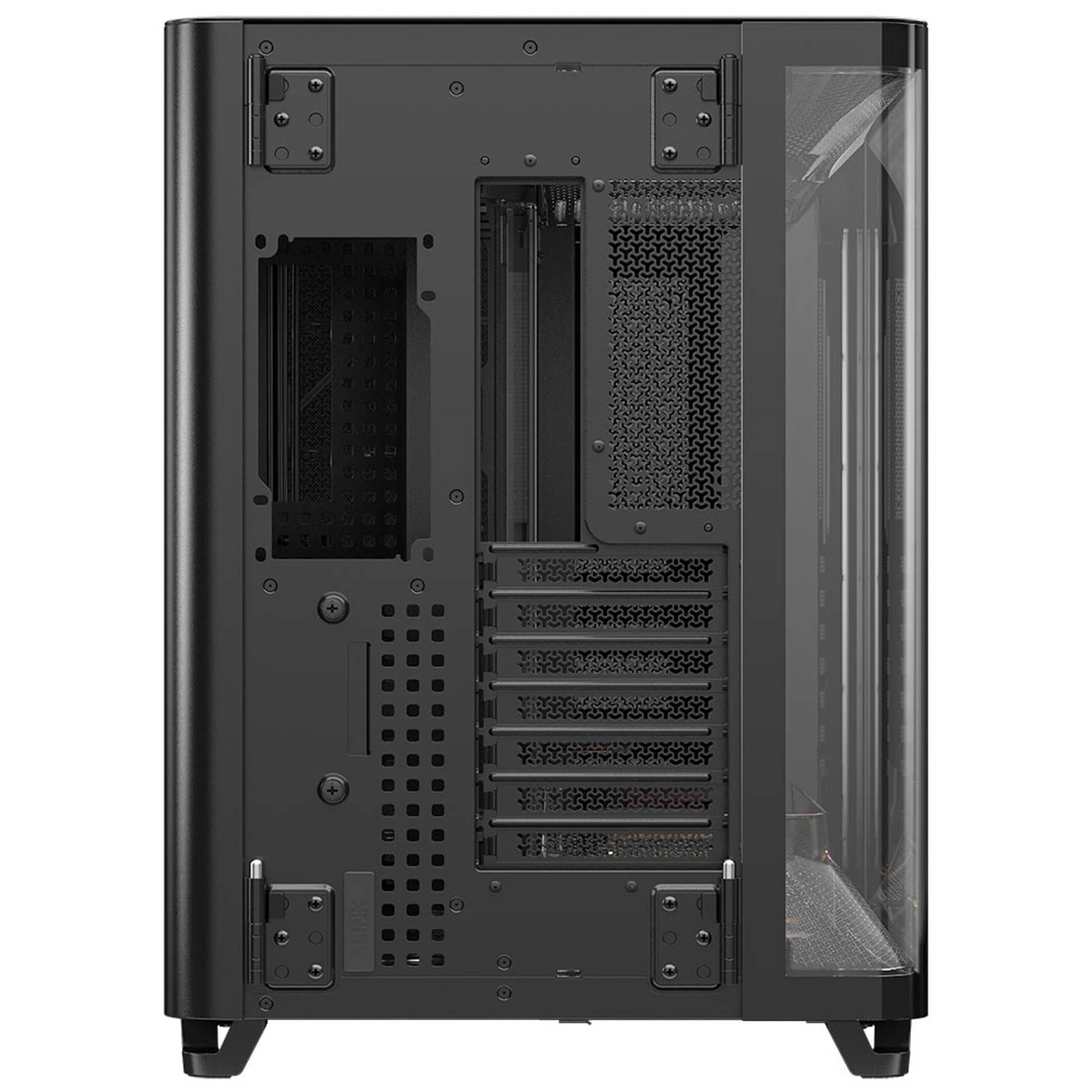 Carcasă CORSAIR AIR 5400 RS-R White ARGB, Mid Tower, Tempered Glass, RGB, E-ATX, ATX, Micro-ATX, Mini-ITX, Black - Imagine 7