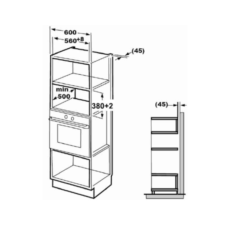 Cuptor cu microunde HEINNER HMW-MDBI25GDIX, 25l, 900 W, 10 programe, Negru/Inox - Imagine 4