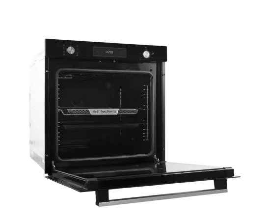 Cuptor incorporabil SAMUS SCE828GCF3D, 80 L, 2500 W, 8 funcții, curățare catalitică, negru - Imagine 3