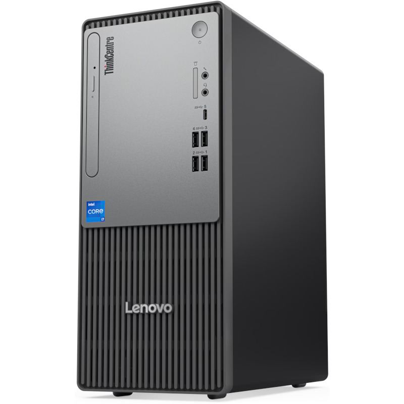 Lenovo Desktop PC Lenovo ThinkCentre neo 50t Gen 5 12UD0045RI, Intel i5-14400 2.5GHz, 16GB DDR5, 512GB SSD, UHD 730 - IT-Fashion.ro