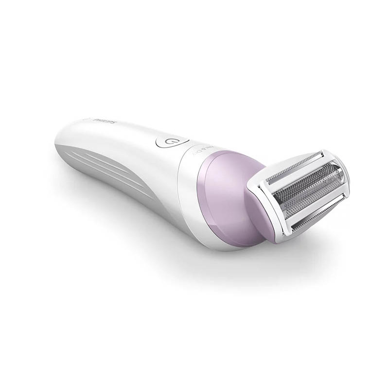 PHILIPS Epilator fara fir PHILIPS Seria 6000 BRL136/00, 7.5 W, 1 viteza, Umed si uscat, Alb/Roz - IT-Fashion.ro
