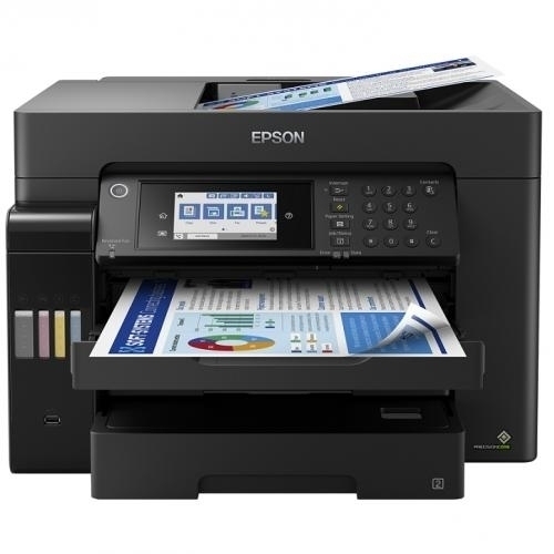EPSON Imprimantă multifuncțională EPSON Ecotank L15160, A3+, Negru - IT-Fashion.ro