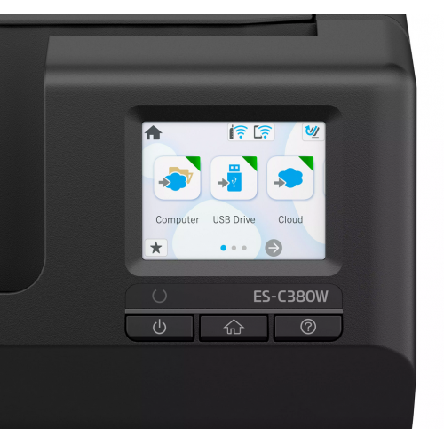 Scanner EPSON ES-C380W, A4, 600 DPI - Imagine 3