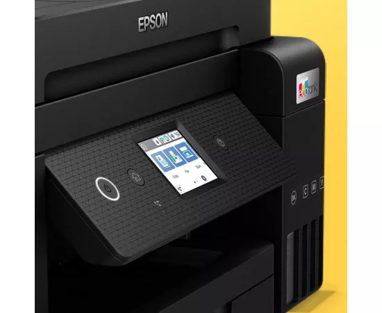 Multifunctional inkjet Color CISS EPSON EcoTank L6290, A4, Wireless, ADF, Fax, Negru - Imagine 5