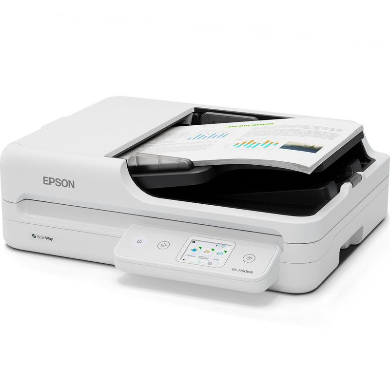 Scanner EPSON WorkForce DS-1760WN, A4, Duplex Automat - Imagine 3