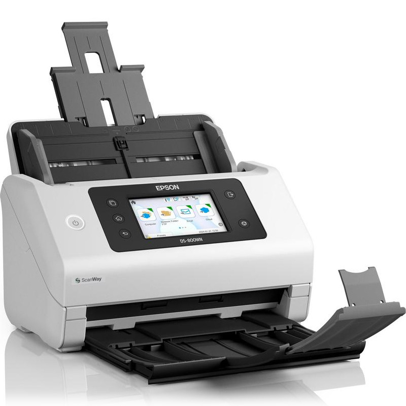 Scanner EPSON WorkForce DS-800WN, A4, Duplex - Imagine 4