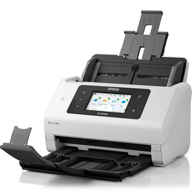 Scanner EPSON WorkForce DS-800WN, A4, Duplex - Imagine 6