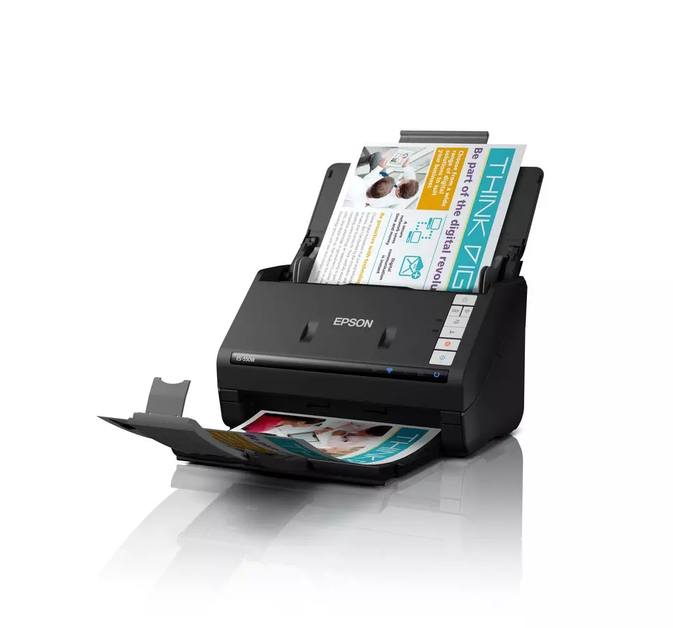 EPSON Scanner EPSON WorkForce ES-550W, A4, Duplex Automat - IT-Fashion.ro