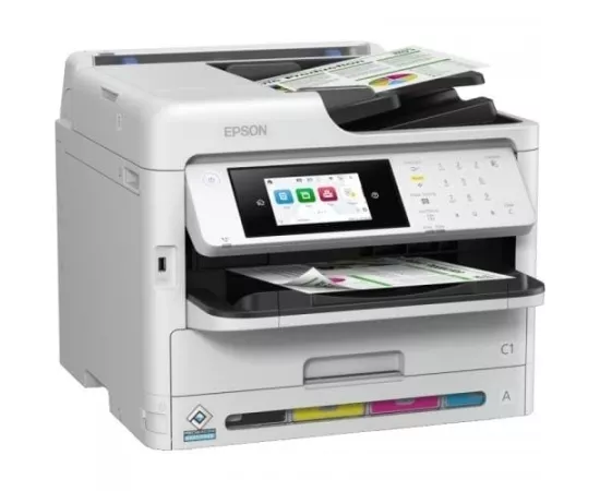 EPSON Multifunctional Epson WorkForce Pro WF-M5899DWF, A4, Color, Retea, Wi-Fi, Alb - IT-Fashion.ro