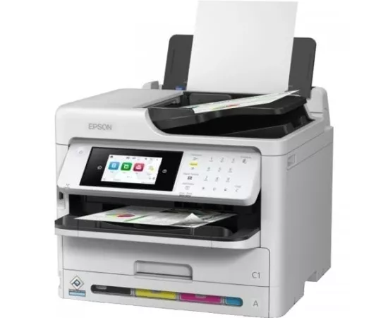 Multifunctional Epson WorkForce Pro WF-M5899DWF, A4, Color, Retea, Wi-Fi, Alb - Imagine 3