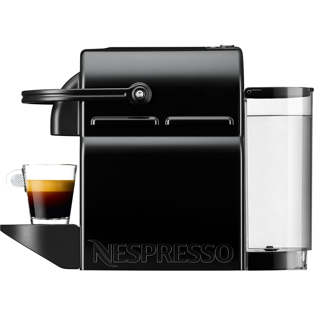Espressor capsule NESPRESSO Inissia EN80.B, 0.6l, 1260W, 19 bar, Negru - Imagine 4