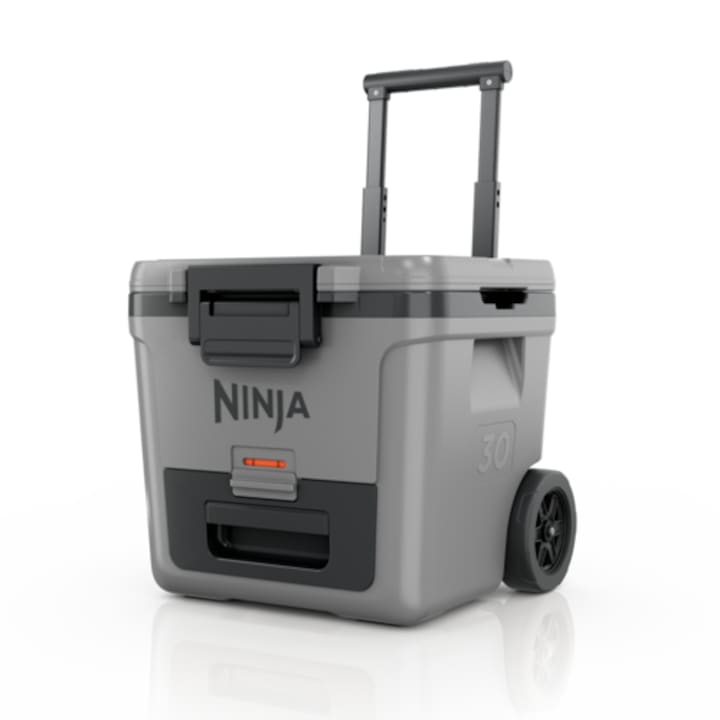 NINJA Lada frigorifica cu roti NINJA FrostVault FB230EUGY, 28 L, Gray - IT-Fashion.ro