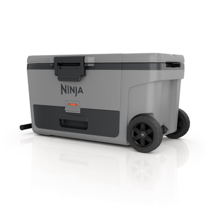 NINJA Lada frigorifica cu roti NINJA FrostVault FB265EUUKGY, 61 L, Gray - IT-Fashion.ro