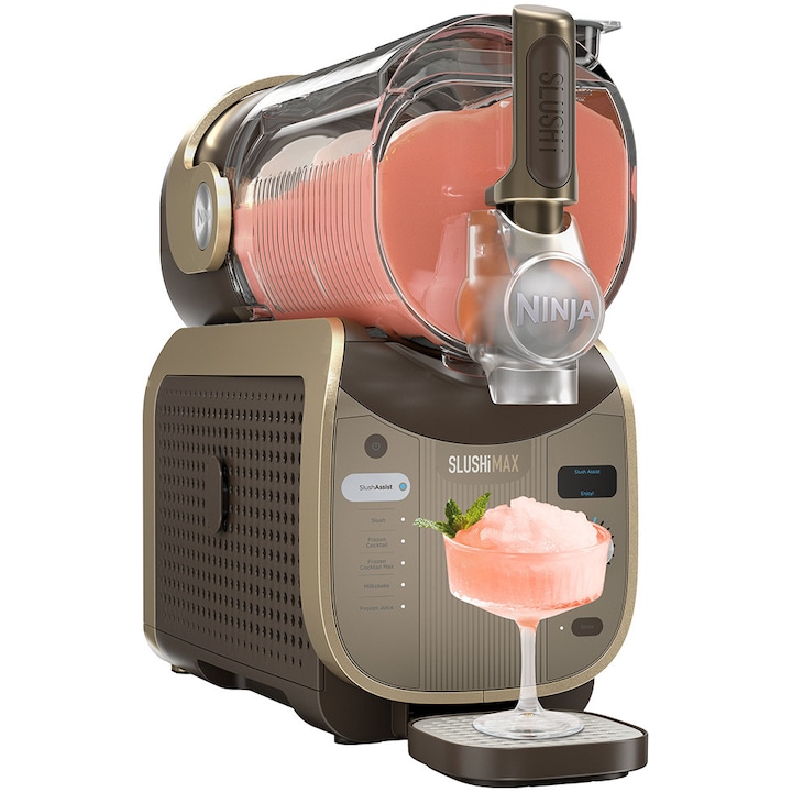 NINJA Aparat granita pentru desert NINJA Slushi, 4.4L, 6 programe, Brown - IT-Fashion.ro