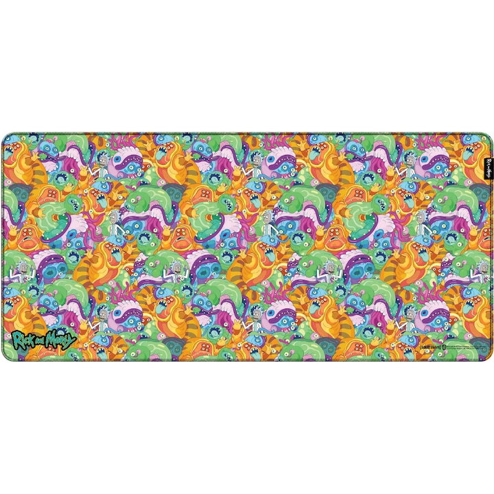 WARNER BROS Mousepad WARNER BROS Rick and Morty Monster Jam XL - IT-Fashion.ro