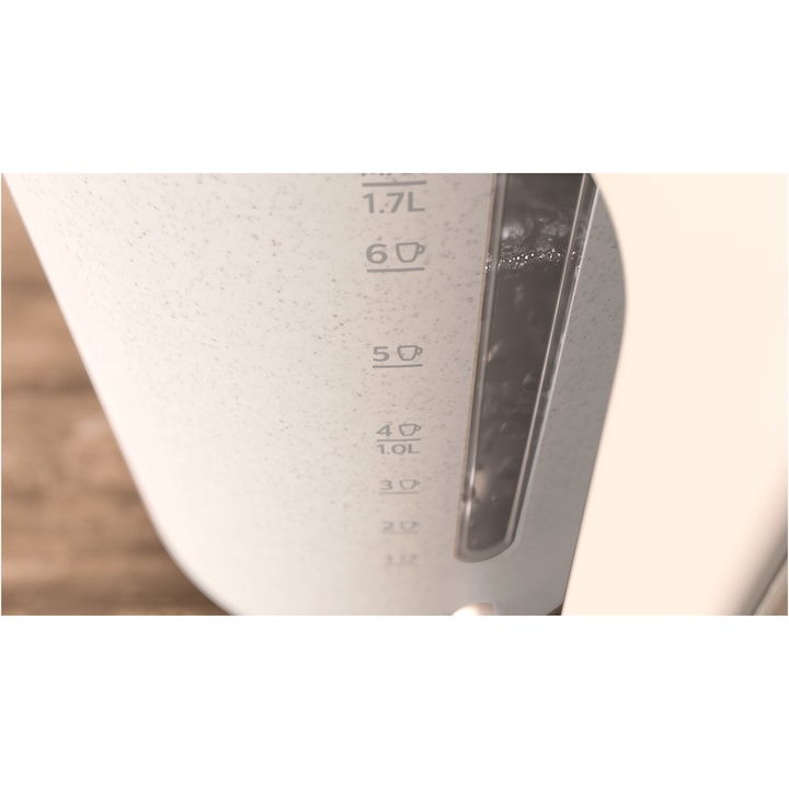 Fierbator electric PHILIPS Eco Conscious HD9365/10, 1850-22000W, 1.7l, Alb Mat - Imagine 4