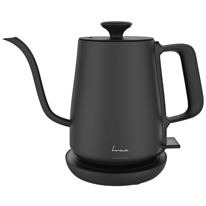 FRAM Fierbator electric FRAM FEK-R1300BK, 1310W, 0.6l, Negru - IT-Fashion.ro