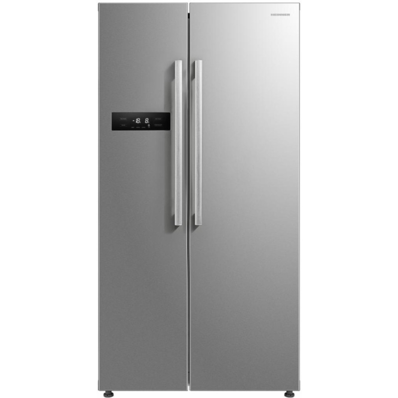 HEINNER Frigider Side by Side HEINNER HSBS-M548NFINVXE++, 548L, No Frost, Clasa E, Inox, Silver - IT-Fashion.ro