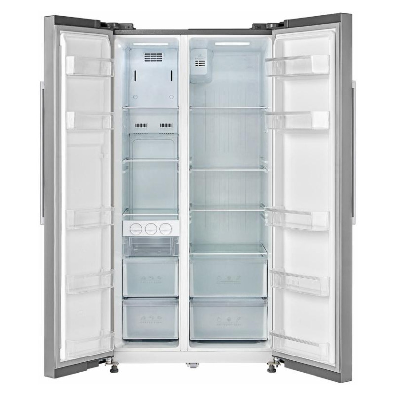 HEINNER Frigider Side by Side HEINNER HSBS-M548NFINVXE++, 548L, No Frost, Clasa E, Inox, Silver - IT-Fashion.ro