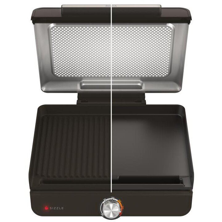 NINJA Grătar electric NINJA GR101EU, 1450W, 60–260°C, Black - IT-Fashion.ro