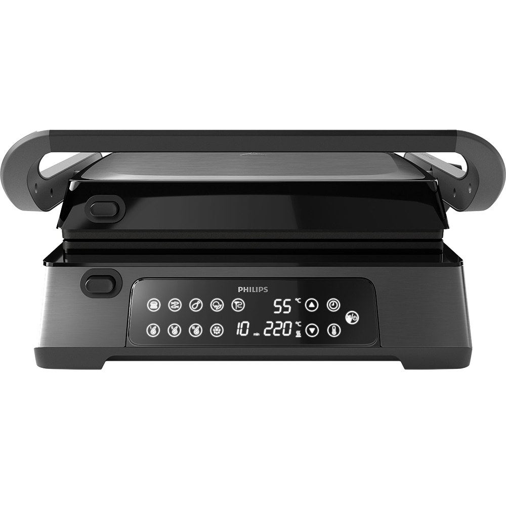 PHILIPS Gratar electric PHILIPS Seria 7000 HD6307/70, 2200W, Black - IT-Fashion.ro