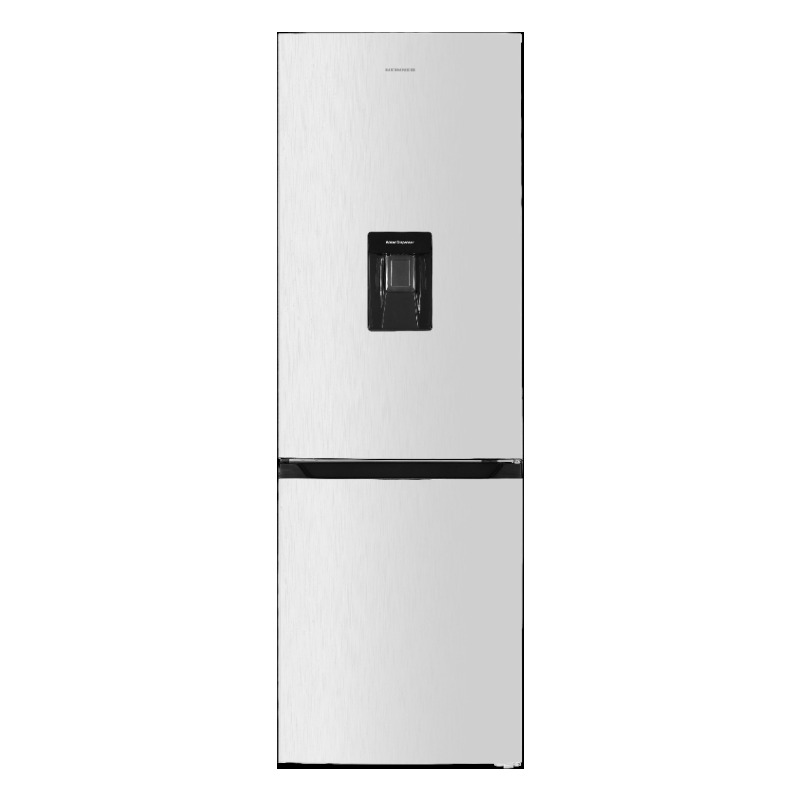 HEINNER Combină frigorifică HEINNER HCNF-HM291INVWDE++, 291L, No Frost, Inverter, dozator apă, Clasa E, Silver - IT-Fashion.ro