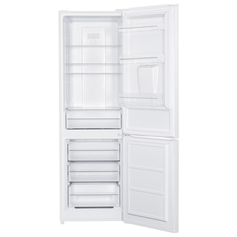 HEINNER Combină frigorifică HEINNER HCNF-HM291INVWDE++, 291L, No Frost, Inverter, dozator apă, Clasa E, Silver - IT-Fashion.ro