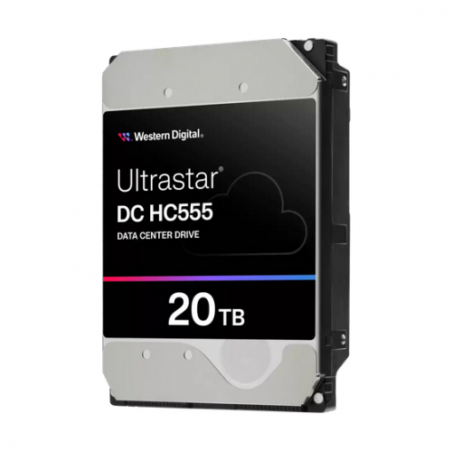 Western Digital HDD WESTERN DIGITAL Server Ultrastar DC HC555, 20TB, SE, SATA, 3.5inch - IT-Fashion.ro
