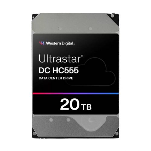 Western Digital HDD WESTERN DIGITAL Server Ultrastar DC HC555, 20TB, SE, SATA, 3.5inch - IT-Fashion.ro