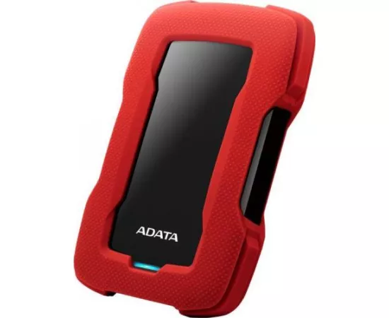 ADATA HDD portabil ADATA HD330, 1TB, USB, 3.1, Red - IT-Fashion.ro