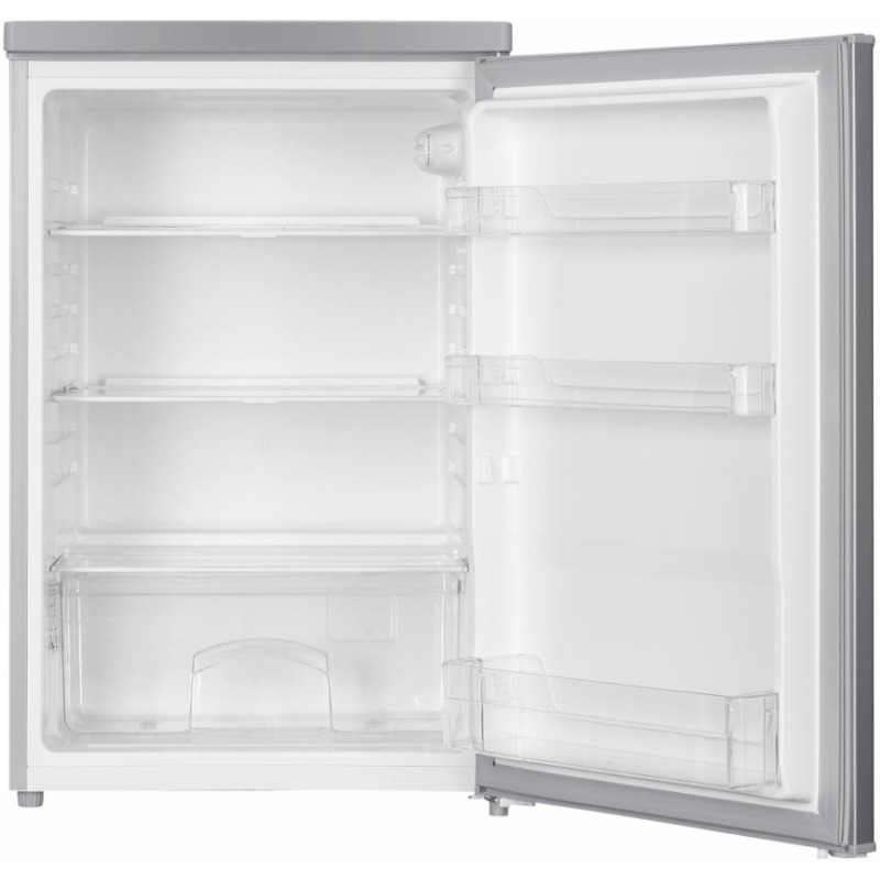 Frigider HEINNER HF-HM127SE++, 127L, No Frost, Clasa E, Control electronic, LED, 85 cm, Silver - Imagine 2