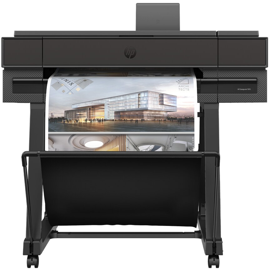 HP Plotter HP DesignJet T870, 24 inch, A1, Black - IT-Fashion.ro