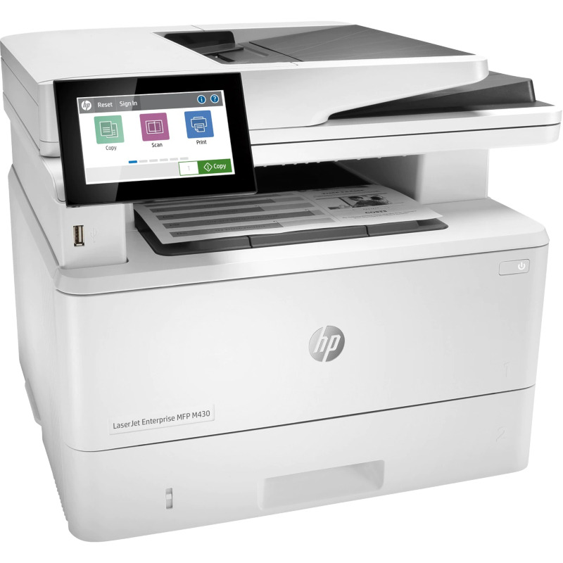 Multifuncțional Laser HP Enterprise MFP M430f, Monocrom, Format A4, Duplex, Retea, Fax - Imagine 3
