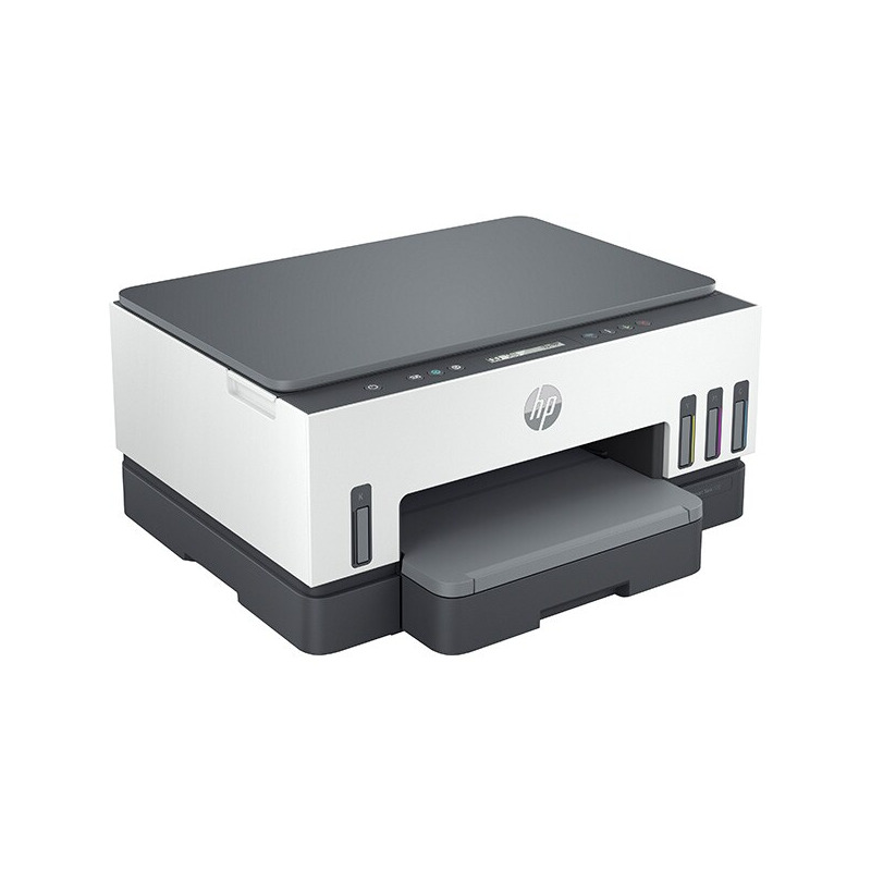 HP Multifuncțională Jet HP Smart Tank 720 All-in-One, InkJet CISS, Color, Format A4, Duplex, Wi-Fi, Alb/Negru - IT-Fashion.ro