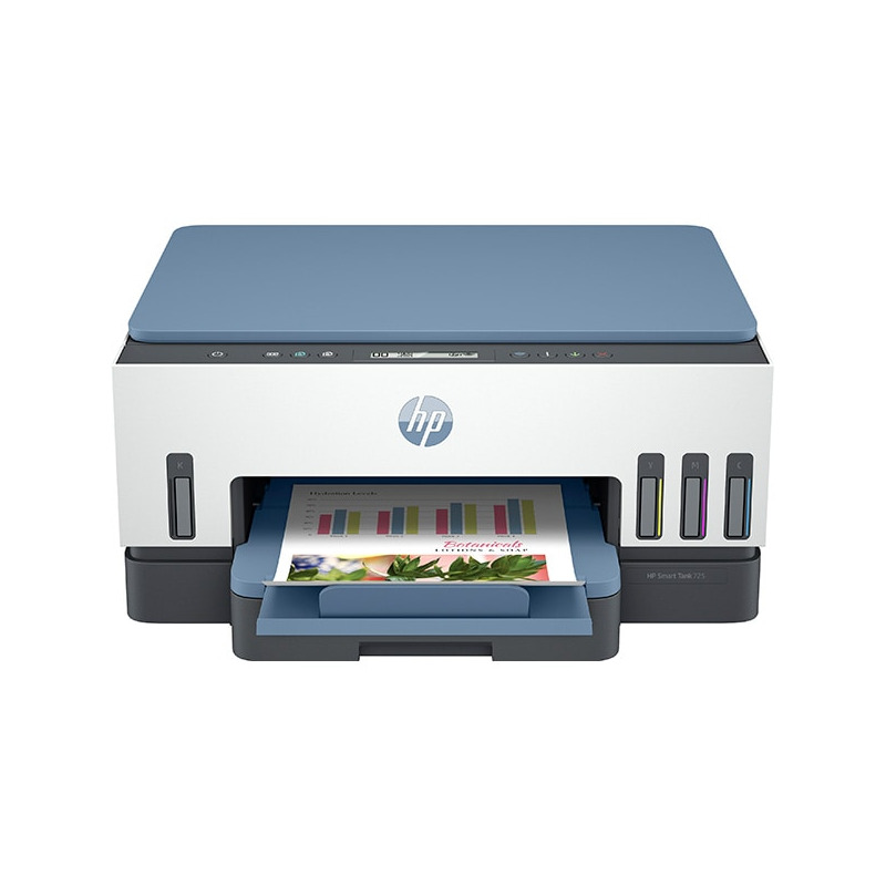 HP Multifuncțional Jet HP Smart Tank 725, Color, Format A4, Wi-Fi, Duplex Automat - IT-Fashion.ro