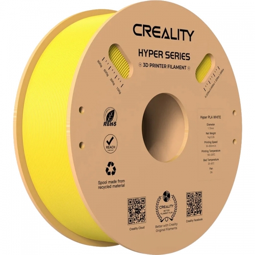 Creality Filament CREALITY HYPER-PLA YELLOW PLA, 1.75mm, Yellow - IT-Fashion.ro