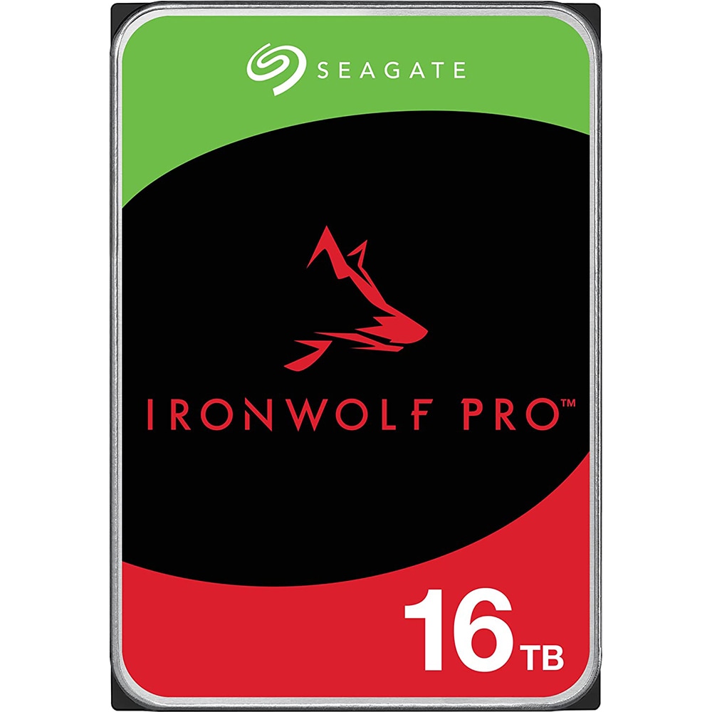 HDD SEAGATE IronWolf Pro ST16000NT001, 16TB, SATA-III, 7200 RPM, 3.5 inch - Imagine 1