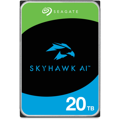 HDD SEAGATE SkyHawk AI ST20000VE004, 20 TB, SATA, 7200 RPM, 3.5 inch - Imagine 1