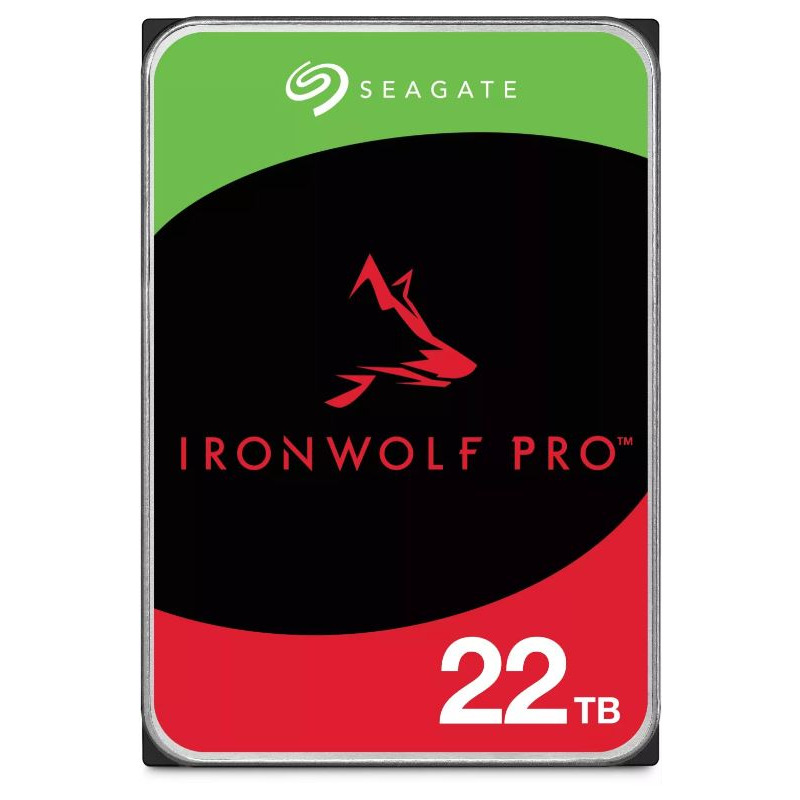 Seagate HDD SEAGATE IronWolf Pro ST22000NT001, 22 TB, SATA-III, 7200 RPM, 3.5 inch - IT-Fashion.ro